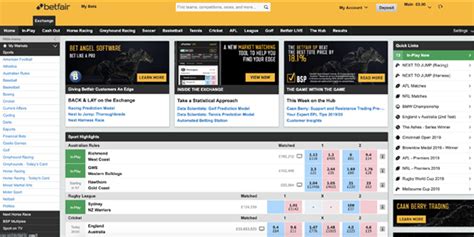 Exchange: Get Started with Betfair Exchange.